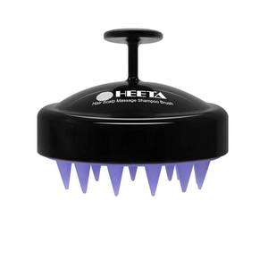 lot 43751 image: Scalp Massager Hair Growth, Soft Silicone Scalp Scrubber Shampoo Brush for Exfoliation, Dandruff Removal Head Massage Stress Relax, Wet & Dry Use for Thick Thin Curly Hair Care, Black - Retail $8