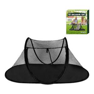 lot 43817 image: Cat Tent Outdoor, Pet Enclosure Tent Suitable for Cats and Small Animals, Indoor Playpen Portable Exercise Tent with Carry Bag - Retail $25