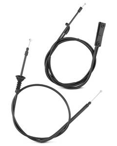 lot 43823 image: Engine Hood Release Cable Wire Rear and Front Fit for BMW 320i 328d 328i 330i 335i 340i 428i 430i 435i 440i M2 M3 M4 51237411315 51237313782, 2PCS - Retail $30