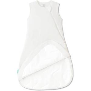 lot 43881 image: PurComfy Supersoft Sleep Sack 1.0 TOG, Premium Bamboo Viscose Baby Sleeping Bag, 2-Way Safe Zipper Sleep Sacks 15-24 Months (Cream) - Retail $32
