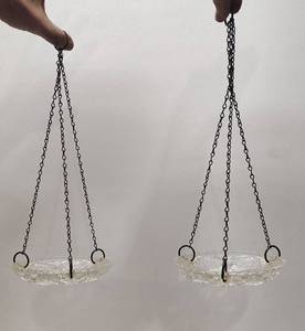 lot 440 image: Clear Glass Parts to Scale of Justice