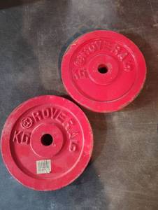 lot 462 image: 4 Barbell Weights