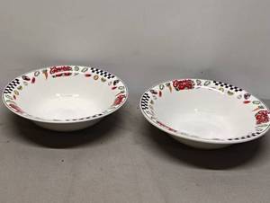 lot 498 image: Set of 2 Campbells Soup Bowls