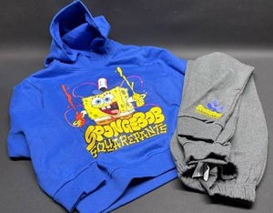lot 133 image: NWT SpongeBob Hoodie and Joggers Youth Size 7