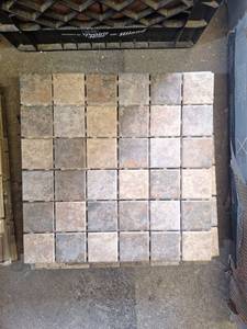 lot 220 image: Natural Stone Tiles (10) 12 by 12 Inch Sheets