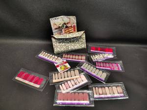 lot 74 image: Color Street Starting Kit Nail Stickers in Soft Case