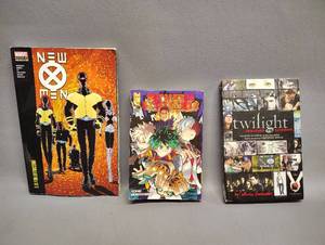 lot 82 image: Manga, Twilight and Marvel Books