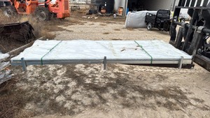 lot 133 image: White GALVANIZED CORRUGATED STEEL SHEET-50psc