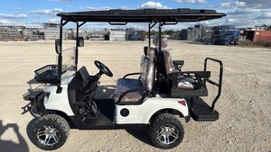 lot 138 image: 2025 Star SDLGC80 Electric Golf Cart with Custom Features - White