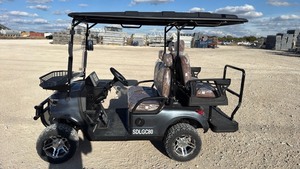 lot 143 image: Advanced Electric Golf Cart SDLGC80 with Custom Features - Grey