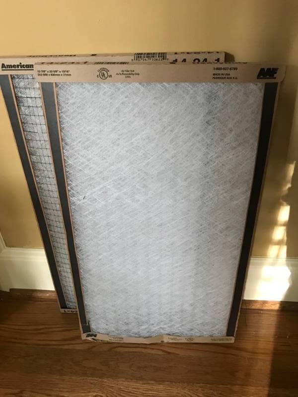 lot 46 image: Set of 2 Furnace Filters-14x24x1