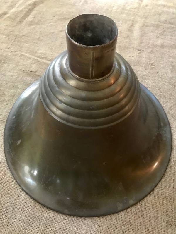 lot 62 image: Rustic Metal Lamp Shade