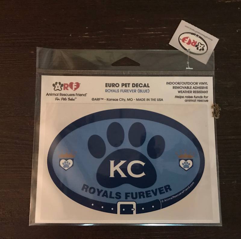lot 96 image: Kansas City Royals Forever Pet Decal