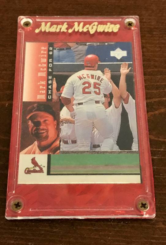  1998 Upper Deck Mark McGwire's Chase for 62#27 Mark