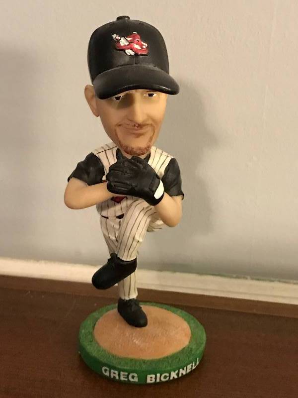 lot 134 image: Kansas City KC T-Bones Greg Bicknell #28 Bobblehead
