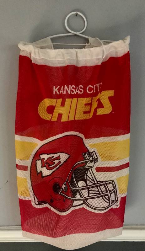 lot 142 image: Chiefs Mesh Bag--Laundry, recycling, etc