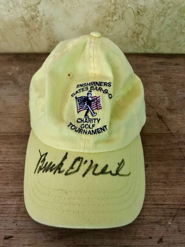 lot 152 image: Autographed Buck ONeil Baseball Cap