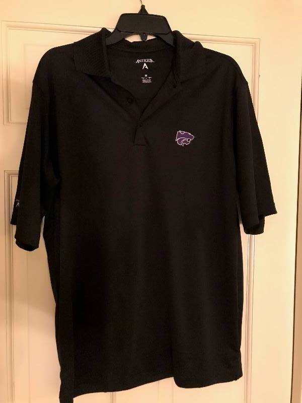 lot 157 image: Kansas State Wildcats golf shirt medium