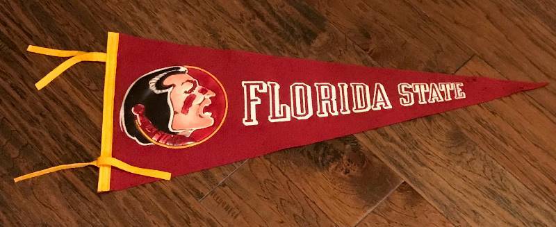 lot 158 image: Florida State pennant