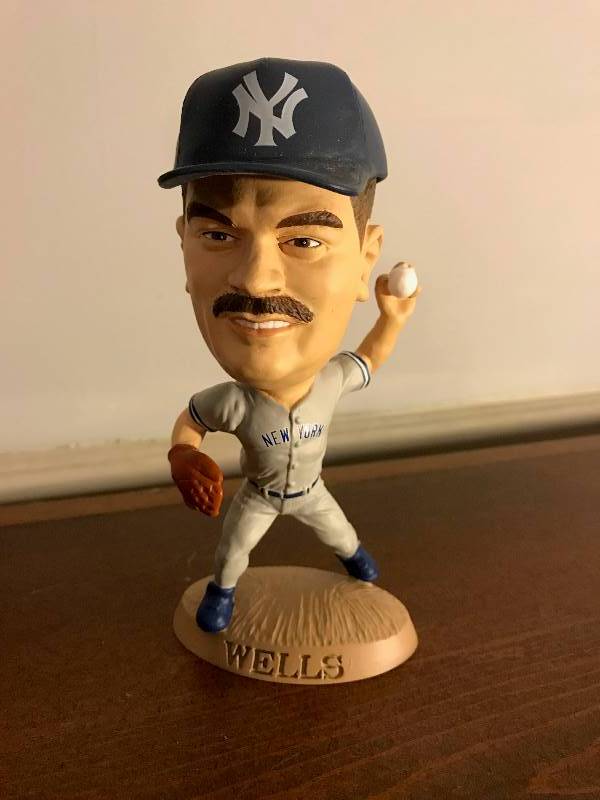 lot 171 image: David Wells Headliners Xl Bobblehead- New York Yankees 1999�