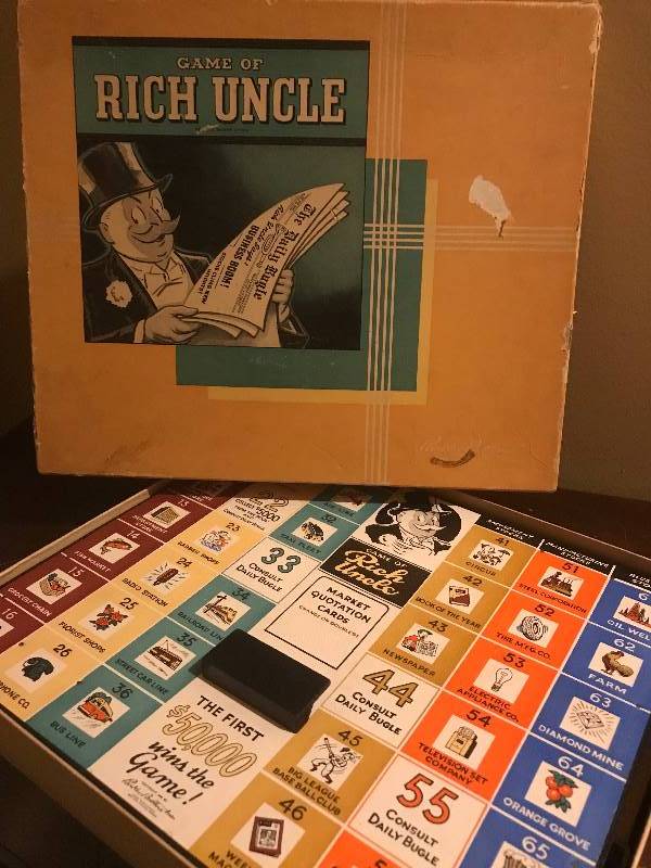 lot 300 image: Vintage Game of Rich Uncle