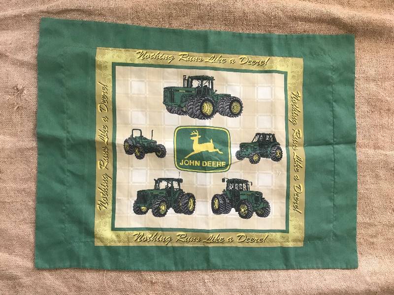 lot 2042 image: John Deere Pillow Case