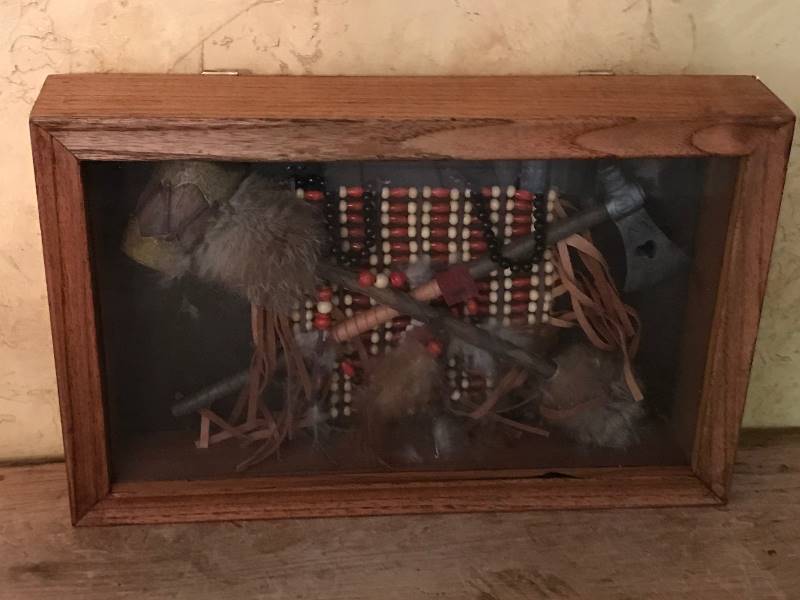 lot 2064 image: Indian Shadow Box