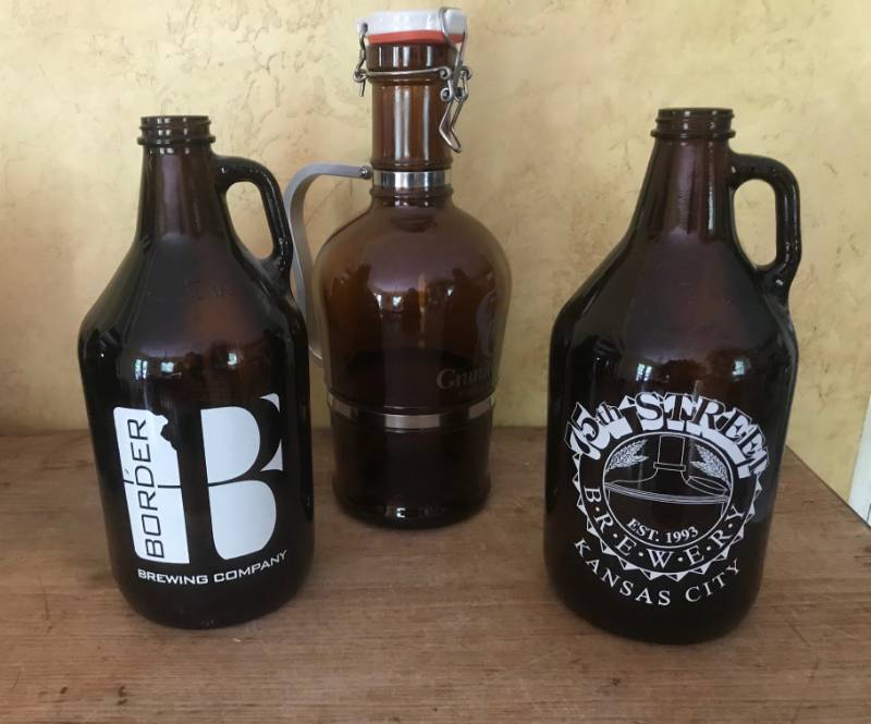 lot 2143 image: Collectible Beer Bottles-Granite City, 75th Street Brewery and Border Brewing Company