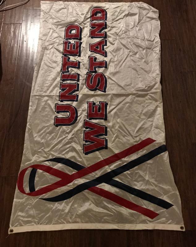 lot 2230 image: 2001 United We Stand Flag