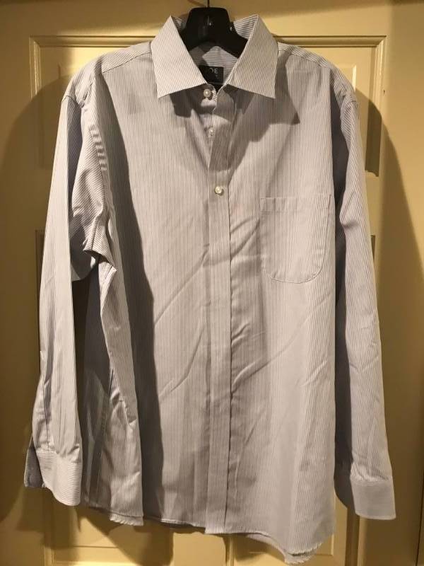 lot 2350 image: JOE Stripped dress shirt 16 3233