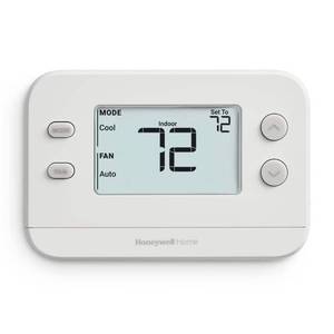 lot 24398 image: X1N Non-Programmable Thermostat, Single-Stage, 1-Heat1-Cool