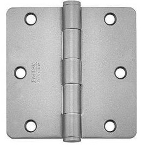 lot 24441 image: EMTEK STEEL HINGE Plain Bearing Hinges 3.5x3.5x2.2mm 14RdCr 2 pieces