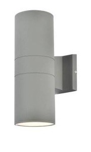 lot 24443 image: Living District Elegant Lighting Wall Sconce, Gray