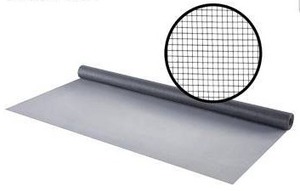 lot 24475 image: M-D Building Products Silver Gray 36 in x 25 ft Fiberglass Screen Roll, lot of 4