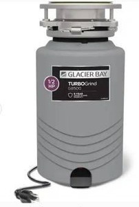 lot 24488 image: Glacier Bay TurboGrind 12 HP Garbage Disposal