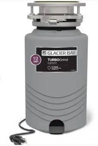lot 24489 image: Glacier Bay TurboGrind 12 HP Garbage Disposal
