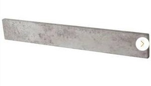 lot 24497 image: 21 in. W Cultured Marble Vanity Sidesplash in Winter Mist