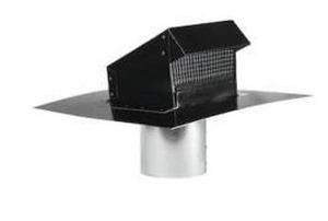 lot 24563 image: Air Vent 4-in x 10.5-in Galvanized steel Vent and Pipe Flashing