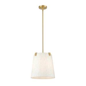lot 24567 image: Z-Lite Weston 3 Light Pendant  Cream