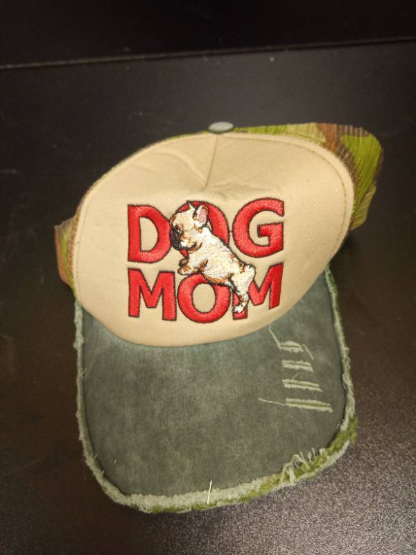 lot 2021 image: Dog Mom Mesh Trucker Cap - Retail $15