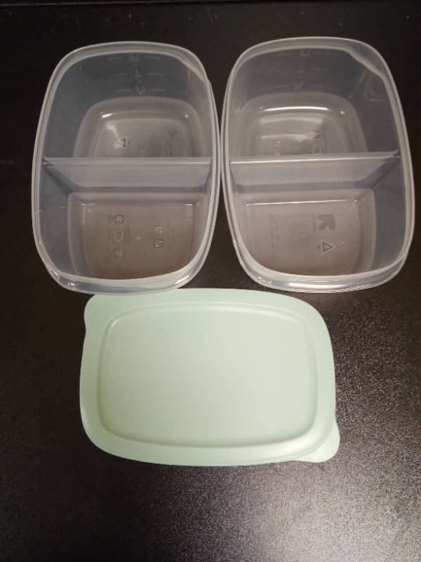 lot 2036 image: BPA-Free Food Storage Containers 13oz - Retail $12