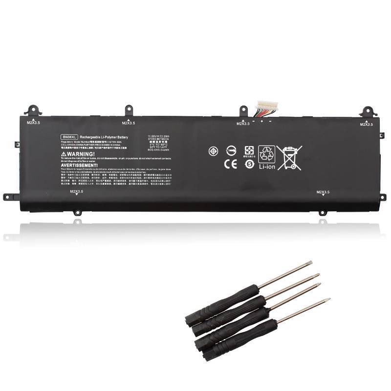 lot 2102 image: Emaks BN06XL Battery for HP Spectre X360 15-EB0000 Series 15-EB0043DX 15-EB0053DX 15-EB1043DX 15-EB0005UR 15-EB0005NI Series Laptop BN06072XL HSTNN-IB9A L68299-005 L68235-1C1 - Retail $75