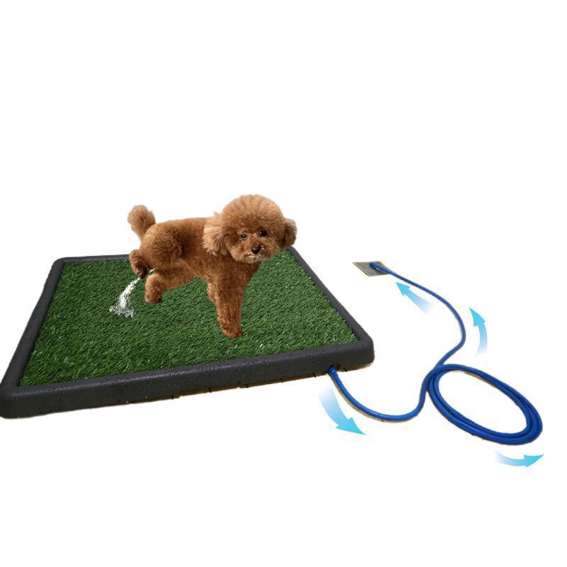 lot 2104 image: Dog Grass Mat,Pet Toilet,Dog Potty Grass,Drainage Pet Toilet,Replace Pets Toilets,Suitable for The Vast Majority of Dogs and Cats.25  20  2 in - Retail $59