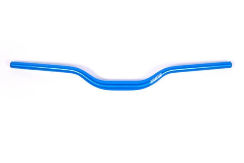 lot 2111 image: MTB Handlebars - Eastern Bikes Night Train 31.8mm - 2 rise - Gloss Blue - Retail $8,006