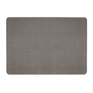 lot 111 image: Skid-Resistant Carpet Indoor Area Rug Floor Mat - browncream flecked - 5 Ft X 7 Ft unsure on size-- Non Slip Rubber Backing, Stain Resistant, - Retail $190