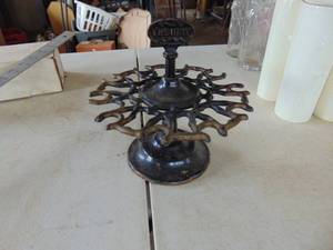 lot 2131 image: Rotating Cast Stamp Holder