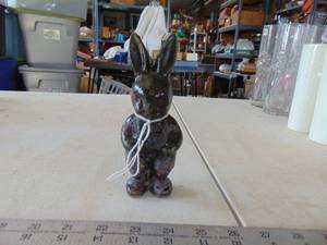 lot 2156 image: Cast - BronzeIron Peter Cottontail   Heavy