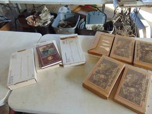 lot 2167 image: Louis Lamour and North American Hunting Club Books