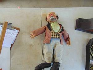 lot 2171 image: Emmet Kelly Clown Doll