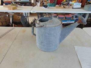 lot 2177 image: Galvanized Sprinkler pail